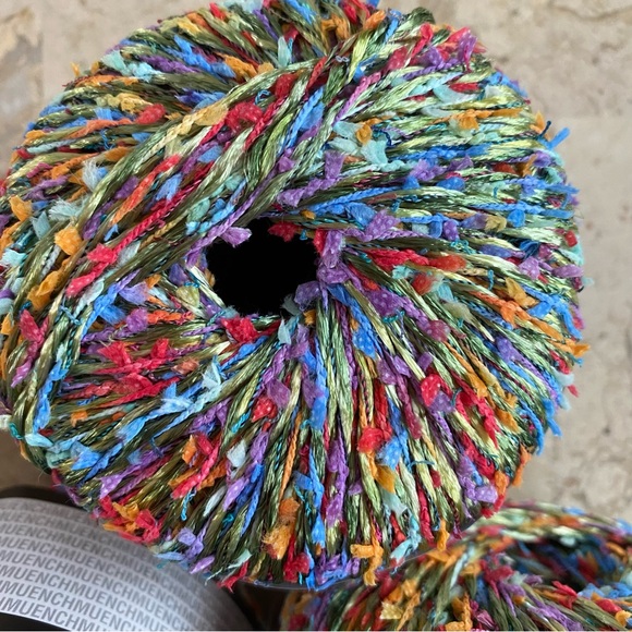 Muench Oceana Yarn Italy Multi Color 50 grams New Color 4802 - Picture 5 of 5